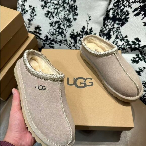 Ugg Tazz Tasman Platform Slippers Beautiful Mustard Seed - Picture 5 of 7